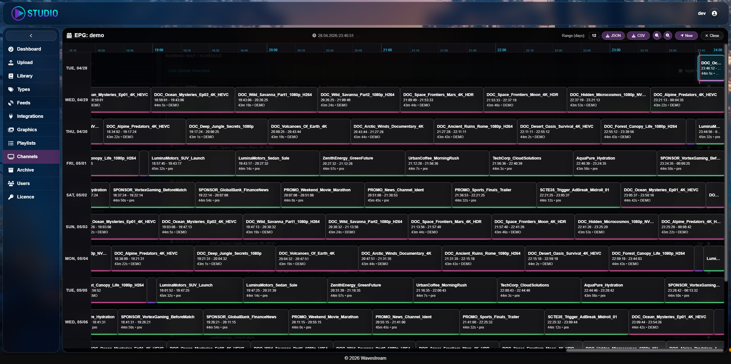 Scheduling